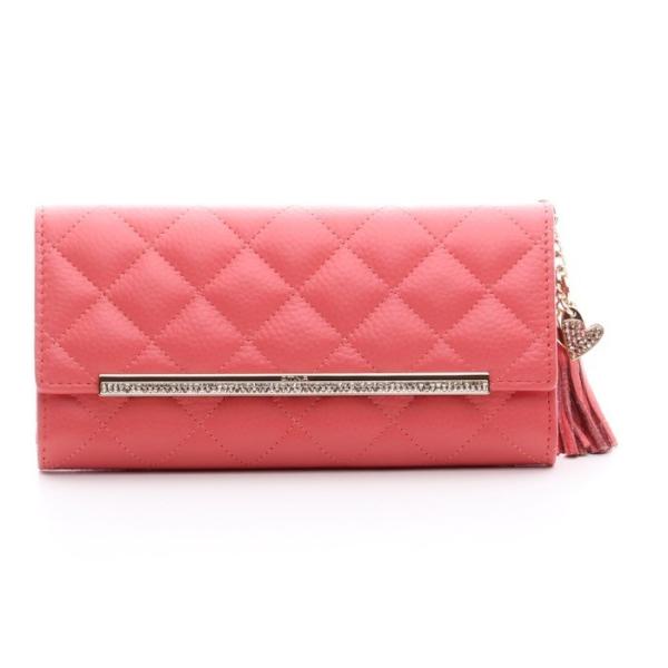 OMNIA オムニア ティファニー 3つ折り 長財布 本革 サイフ レディース かぶせ さいふ 三つ...