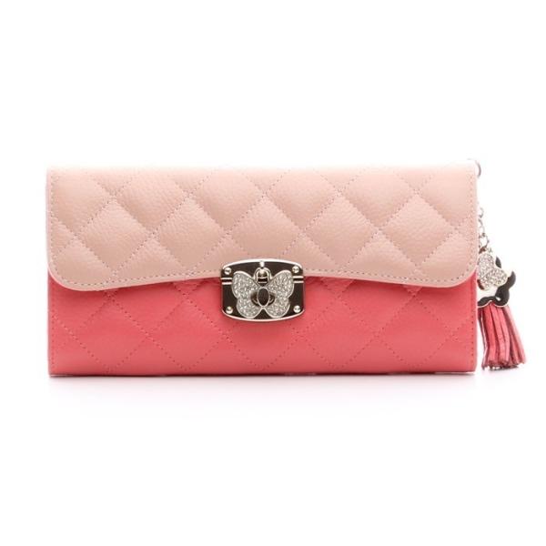 OMNIA オムニア ビーナス 3つ折り 長財布 本革 サイフ レディース かぶせ さいふ 三つ折り