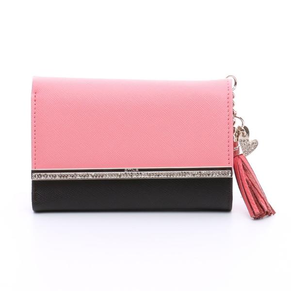 OMNIA オムニア エイス 3つ折り 財布 本革 サイフ レディース かぶせ さいふ 三つ折り