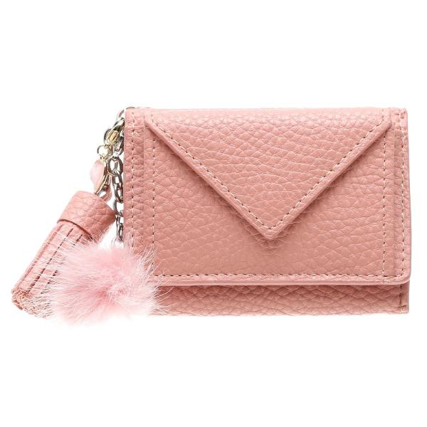 OMNIA オムニア レター型 ミニ財布 3つ折り 本革 レディース 小銭入れ カード入れ only...