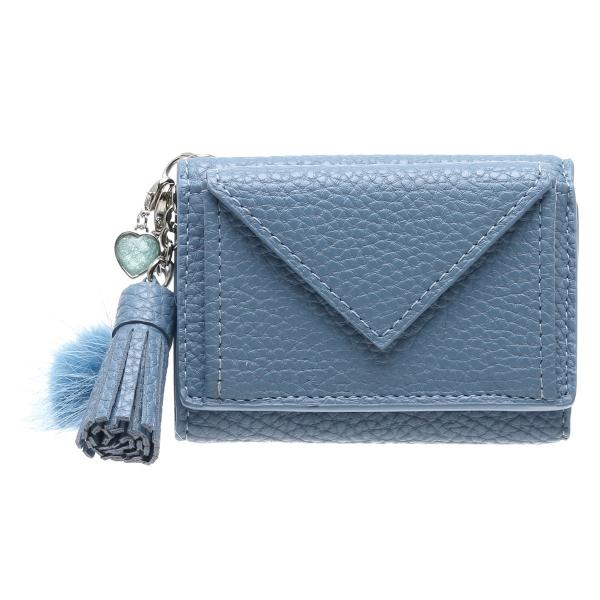 OMNIA オムニア レター型 ミニ財布 3つ折り 本革 レディース 小銭入れ カード入れ only...