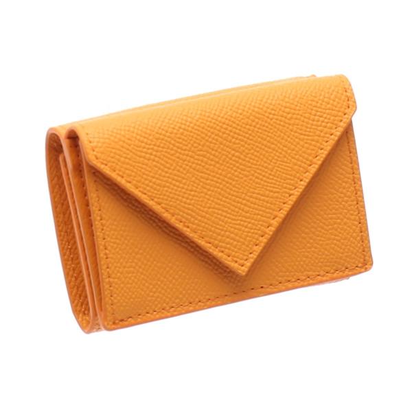 OMNIA オムニア レター レター型 3つ折り財布 コンパクト ミニ財布 折財布 本革 レディース...