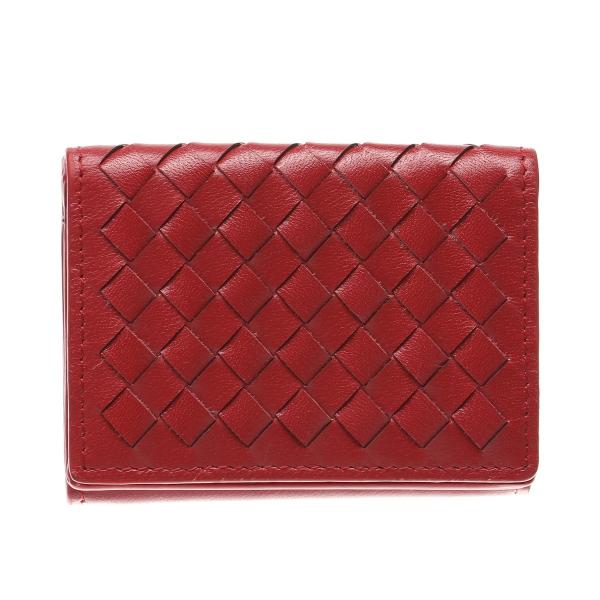 OMNIA オムニア 折財布 本革 ミニ財布 三つ折り ブラック