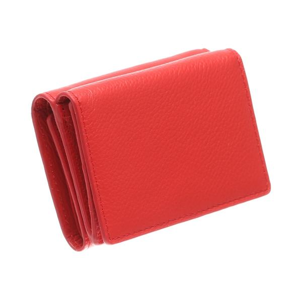 OMNIA オムニア シンプル ミニ 3つ折り財布 コンパクト ミニ財布 折財布 本革 レディース ...