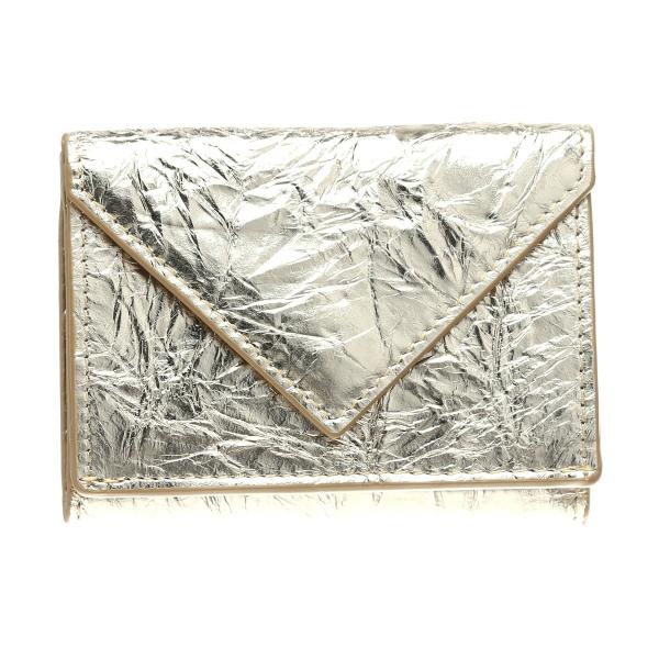 レター型 レター シンプル ミニ 3つ折り財布 コンパクト ミニ財布 折財布 レディース 三つ折り ...