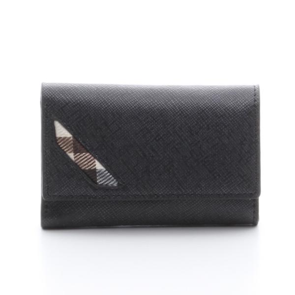 OMNIA オムニア 5連キーケース 天然牛革 メンズ 札入れあり 鍵財布 キーホルダー キー財布 ...