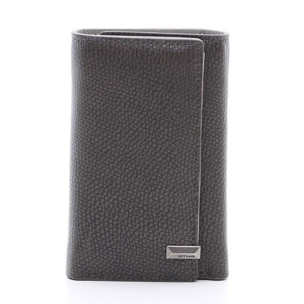 OMNIA オムニア 天然牛革 本革 メンズ キーケース キーホルダー キー財布 キーリング key...