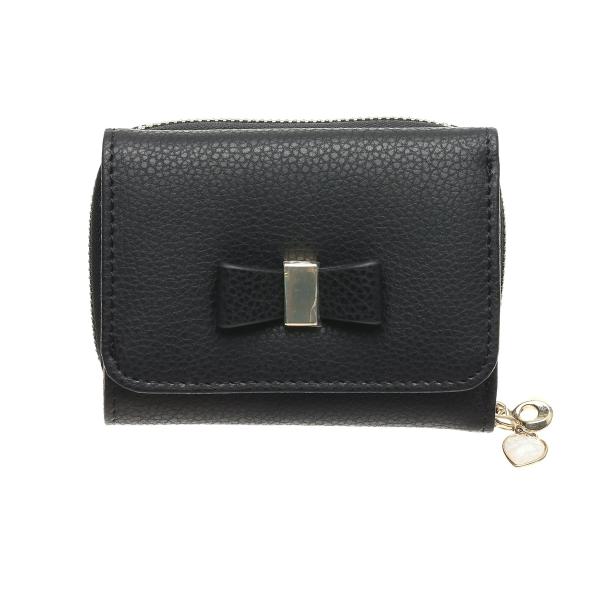 FROMb リボン フロムビー 3つ折り財布 Half wallet サイフ レディース 三つ折り ...