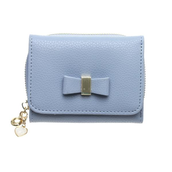 FROMb リボン フロムビー 3つ折り財布 Half wallet サイフ レディース 三つ折り ...