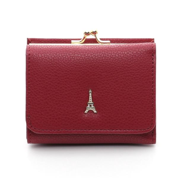 FROMb フロムビー パリ エッフェル 3つ折り財布 がま口 Half wallet サイフ レデ...