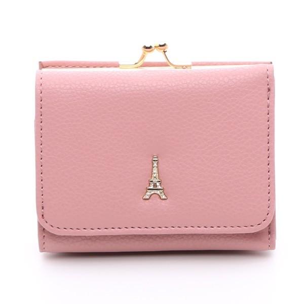 FROMb フロムビー パリ エッフェル 3つ折り財布 がま口 Half wallet サイフ レデ...