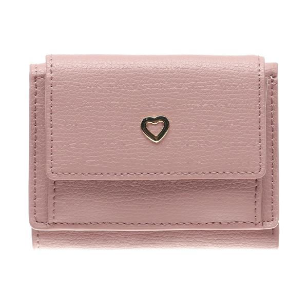 FROMb フロムビー 三つ折り財布 ハート Half wallet サイフ レディース 折財布 3...