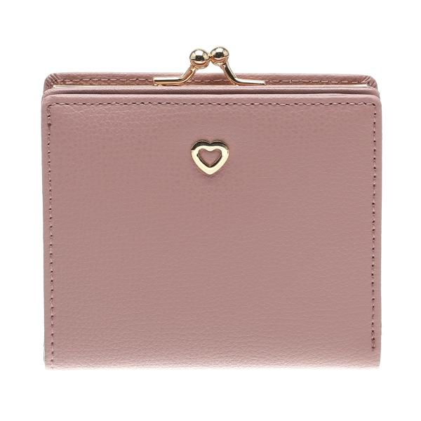 FROMb フロムビー がま口 二つ折り財布 ハート Half wallet サイフ レディース 折...