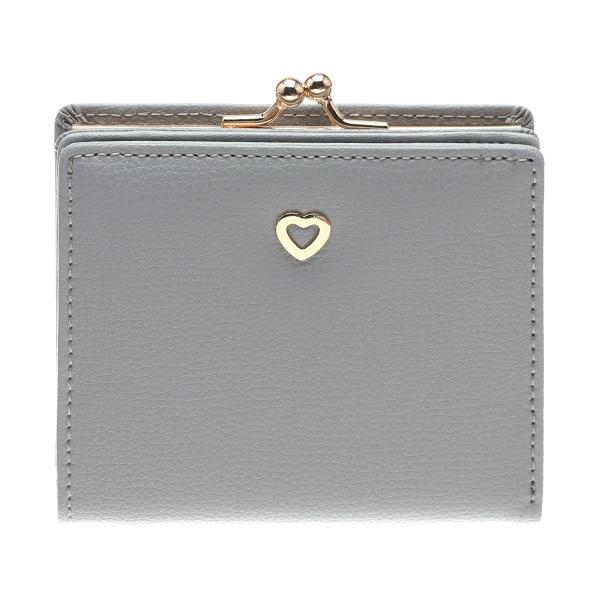 FROMb フロムビー がま口 二つ折り財布 ハート Half wallet サイフ レディース 折...