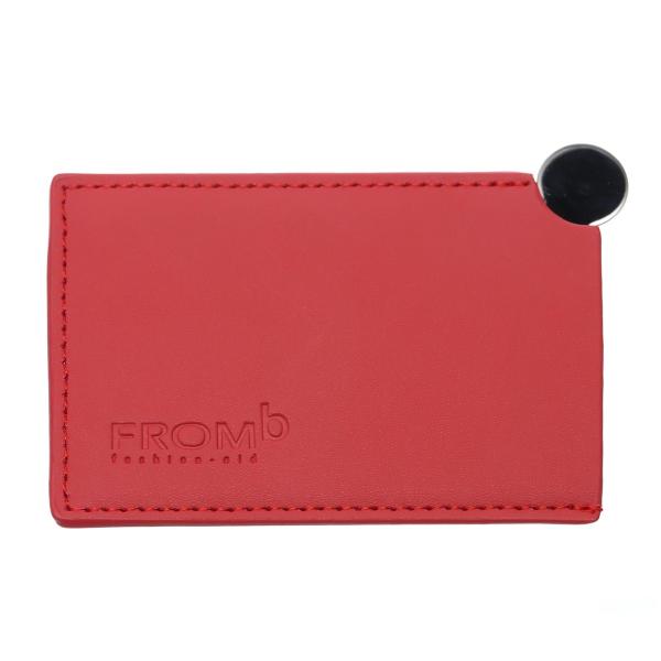 FROMb フロムビー ハンディ ミラー カードケース カード入れ 定期入れ レディース 鏡 コンパ...