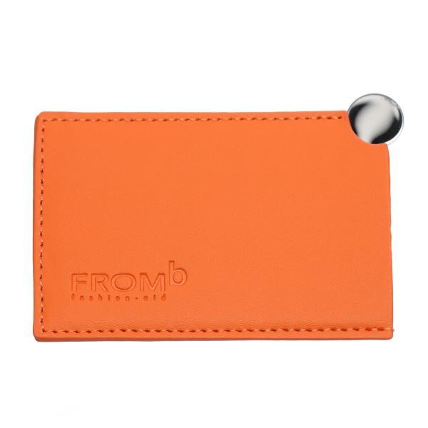 FROMb フロムビー ハンディ ミラー カードケース カード入れ 定期入れ レディース 鏡 コンパ...
