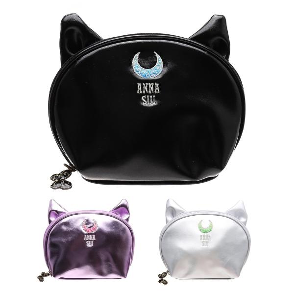 ANNA SUI アナスイ 美少女戦士セーラームーン Eternal ポーチ 収納 小物入れ メタリ...