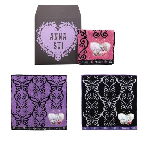 アナスイ ANNA SUI ハンカチ ベルサイユのばら 薔薇 おしゃれ タオル ハンカチタオル ハン...
