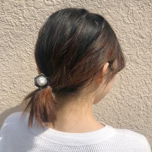 ヘアゴム おしゃれ ヘアアクセサリー ポニーフ...の詳細画像3