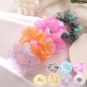 美品 CHANEL バレッタ レインボー 97P ヴィンテージ 虹色 CHANEL シャネル ボウ バレッタ AA9619 B14785 レディース シルク