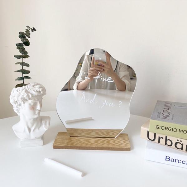 インテリア雑貨 おしゃれ 雑貨 韓国 インスタ映え 小物 鏡 ミラー 個性的 シンプル かわいい ス...