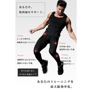 コンプレッションタイツ メンズ 加圧スパッツ ...の詳細画像3