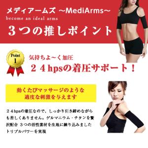 二の腕シェイパー 二の腕サポーター 二の腕 着...の詳細画像3