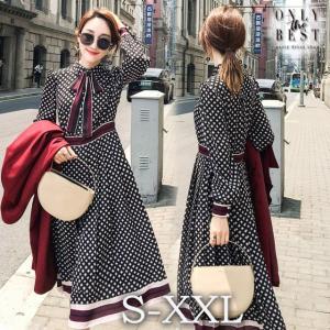 人気 レトロ ワンピース リボン 結婚式 ドレス お呼ばれ ワンピース 30  