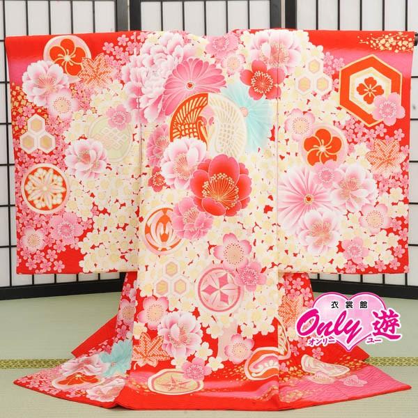 A26-0245/お宮参り/着物/レンタル/女の子/JAPAN STYLE/0-120NB/赤ちゃん...