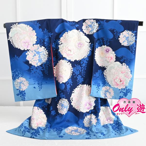 A03-0396/お宮参り/着物/レンタル/女の子/0-127RF/NATURARU BEAUTY/...