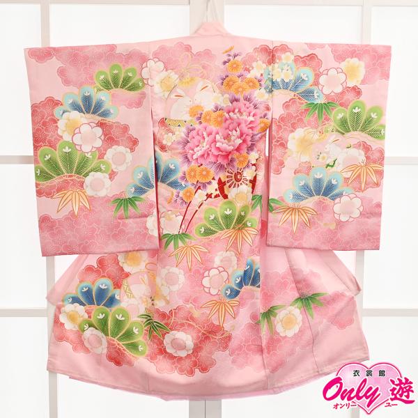 【新品】2394-3013-106/お宮参り/着物/レンタル/女の子/0-132TY/Misayam...