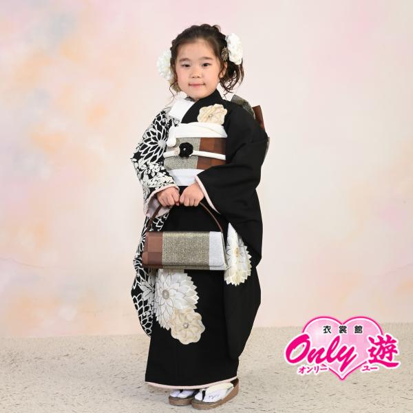 A03-1029S/四ツ身セット/07-265RF/ジャパンスタイル/レンタル/七五三/7歳/ブラン...