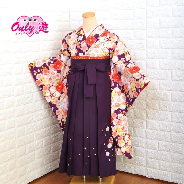 26-160/ジュニア袴セット/女の子/小町kids/13-157IM/79-141IM/3Sサイズ...