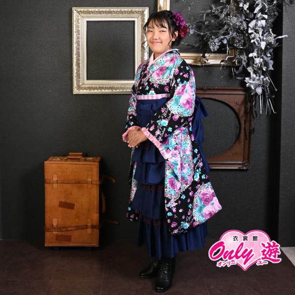 A24-0480S/ジュニア袴セット/女の子/mezzo piano/メゾピアノ/13-181IM/...