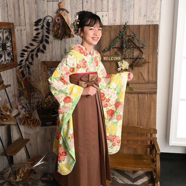 27-400/ジュニア袴セット/女の子/pom ponette/13-212IM/87-211IM/...