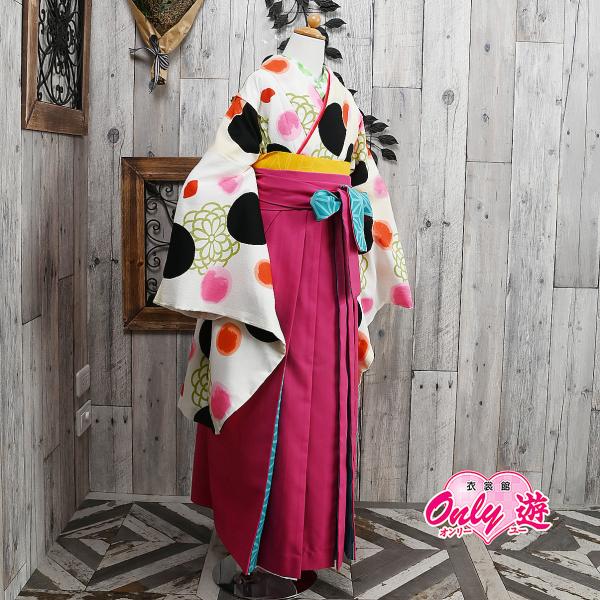 ジュニア袴セット/女の子/ゆめかんざし/13-324RF/84-210IM/SSサイズ/小学校卒業式...
