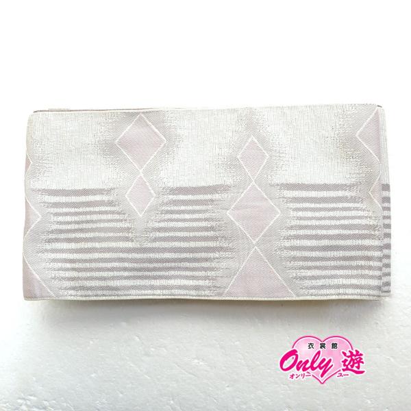 A23-0028/NK/半幅帯/ゆかた帯/17-OB-0808/ゆかた小袋帯/リバーシブル/柄入/幾...