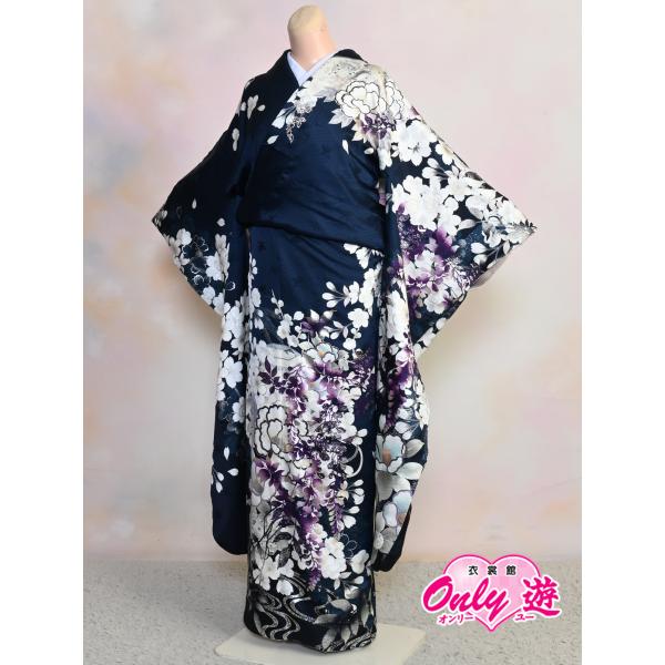 C110-RF1700-M25/振袖セット/レンタル/ラフィネモカ/20-1321RF/古典柄/Mサ...