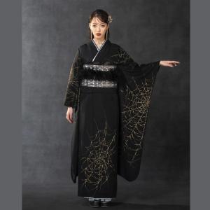 【新作】SS200-SK3000-25【逸品物】振袖セット/オーダーレンタル/ROSEE/20-1325SK/サイズ自由/レディース/成人式/スパイダー/正絹/着物