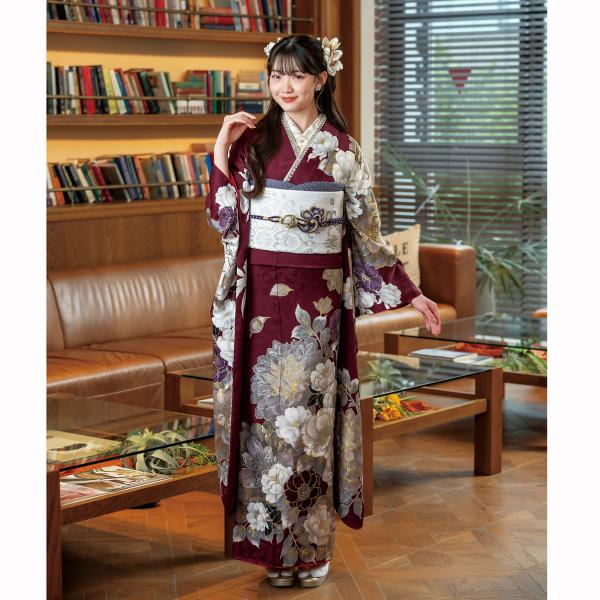 【最新作】C090-BN1440-25/振袖セット/オーダーレンタル/らぶとーん/20-1397BN...