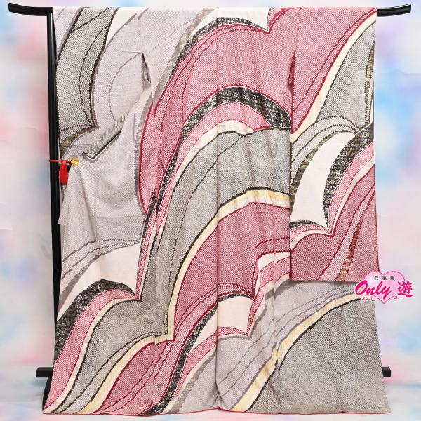 【逸品物】振袖セット/オーダーレンタル/絞り/20-1442NK/サイズ自由/レディース/成人式/古...