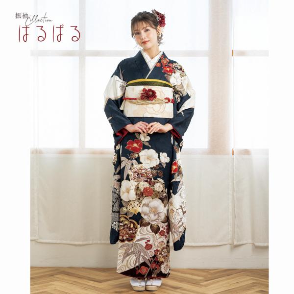 【最新作】C090-DR1500-26/振袖セット/オーダーレンタル/はるばる/20-1489DR/...