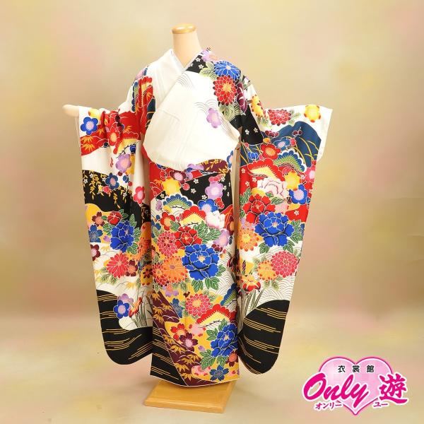 B110-IM1660-L17/振袖セット/レンタル/FURIHIME/紅型/20-632IM/Lサ...