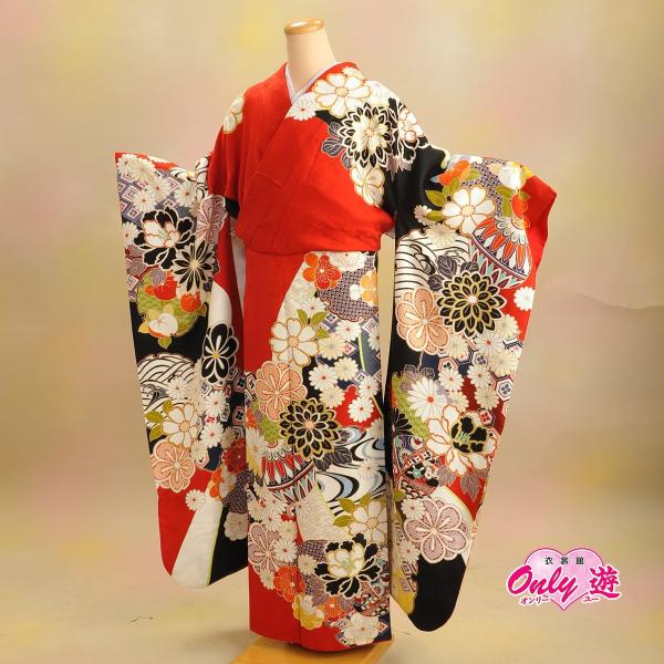 D070-NB0920-LL19/振袖セット/レンタル/FF/20-713NB/LLサイズ/レディー...