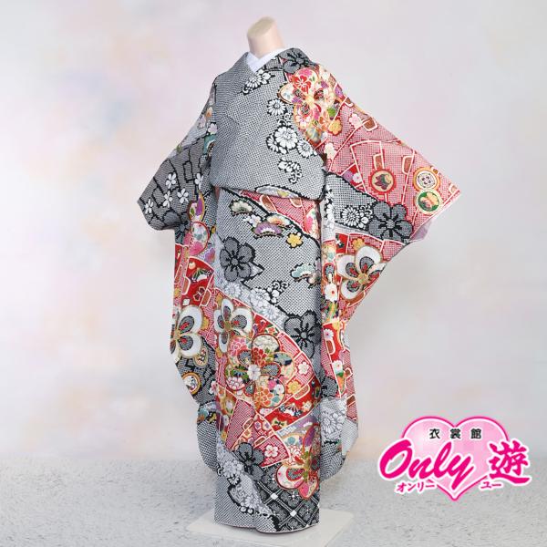 AA150-NB2300-L21/振袖セット/レンタル/総絞り/20-859NB/Lサイズ/レディー...