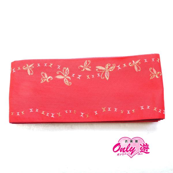袴下帯/27-OB-0304IM/リバーシブル/柄入/蝶々/レディース/卒業式/レンタル/袴/ハカマ...