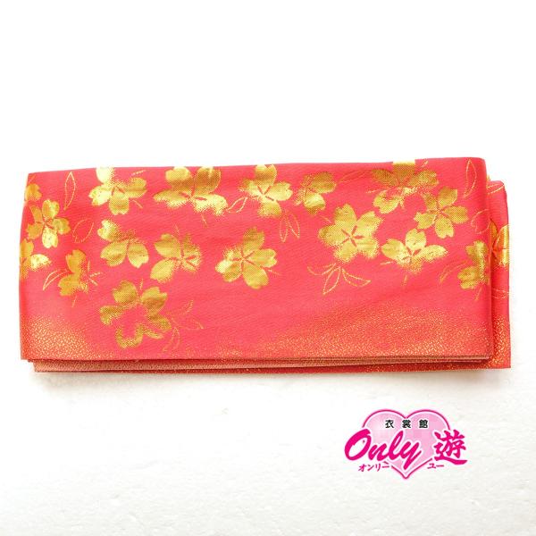 袴下帯/27-OB-0309/リバーシブル/柄入/桜/レディース/卒業式/レンタル/袴/ハカマ/着物...