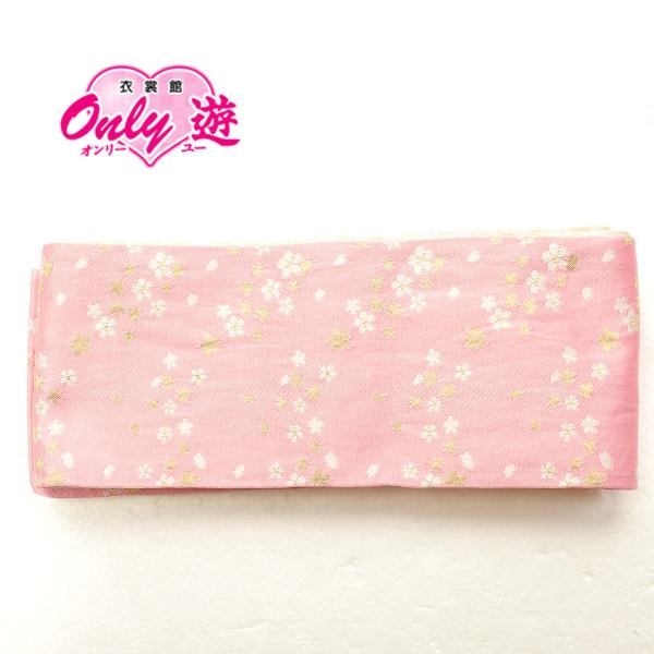 袴下帯/27-OB-0315/リバーシブル/柄入/桜/レディース/卒業式/レンタル/袴/ハカマ/着物...