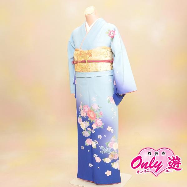C23-0180K【訪問着セット】レディース/30-033NK/35-201NK/Lサイズ//結婚式...