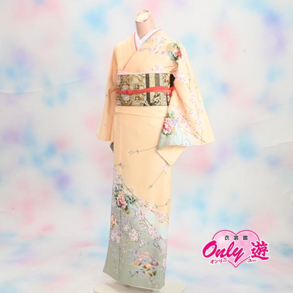 D【訪問着セット】/レディース/30-041BN/35-449BN/Lサイズ/結婚式/入学式/卒業式...